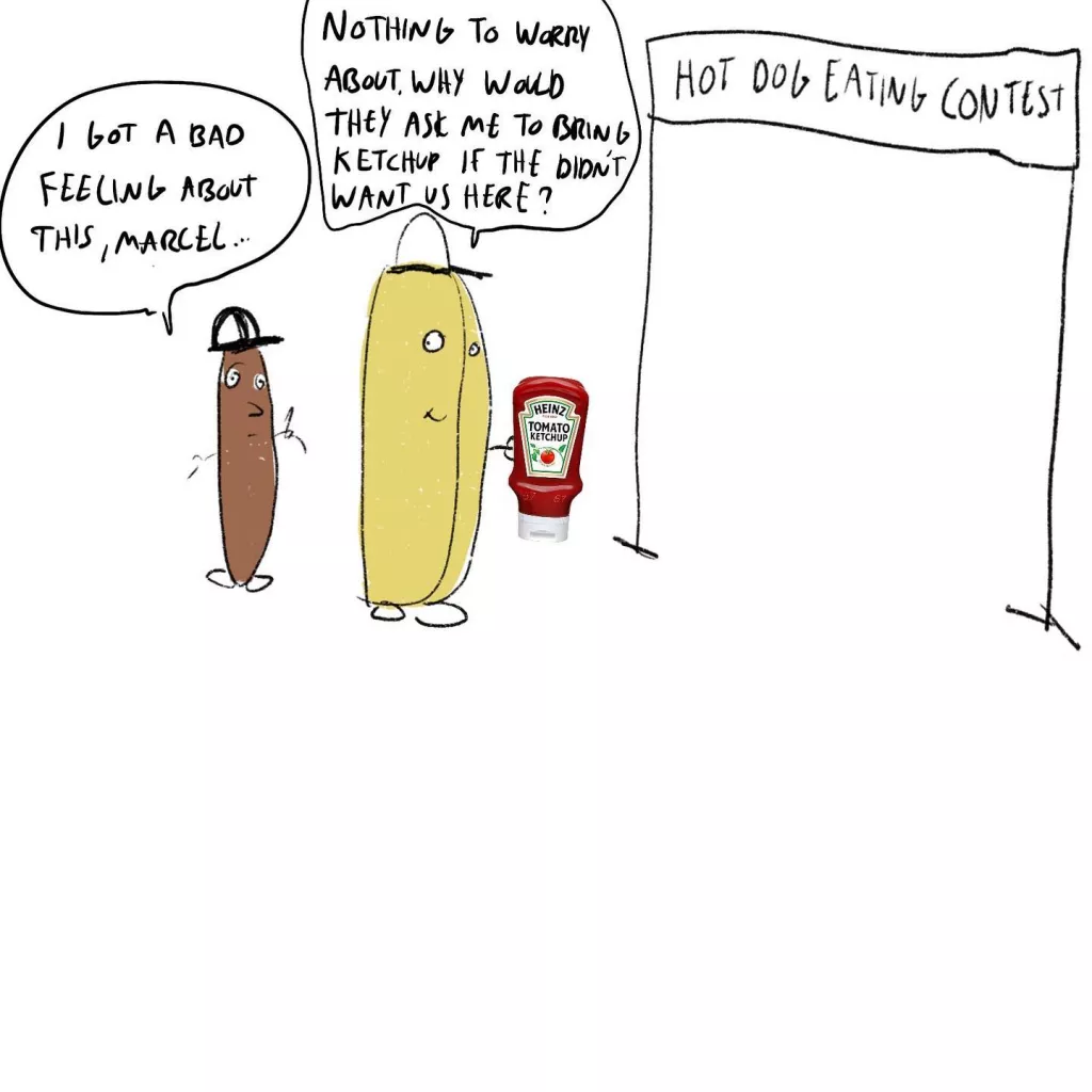 hot dog eating contest